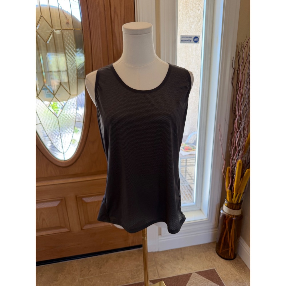 Merrell Select Wick Active Tank Top Womens Medium Gray Mesh Racerback JWS23696